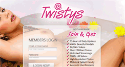 Desktop Screenshot of members.twistys.com